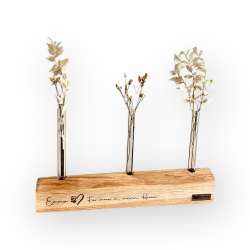 Flowerbar mit Trockenblumen